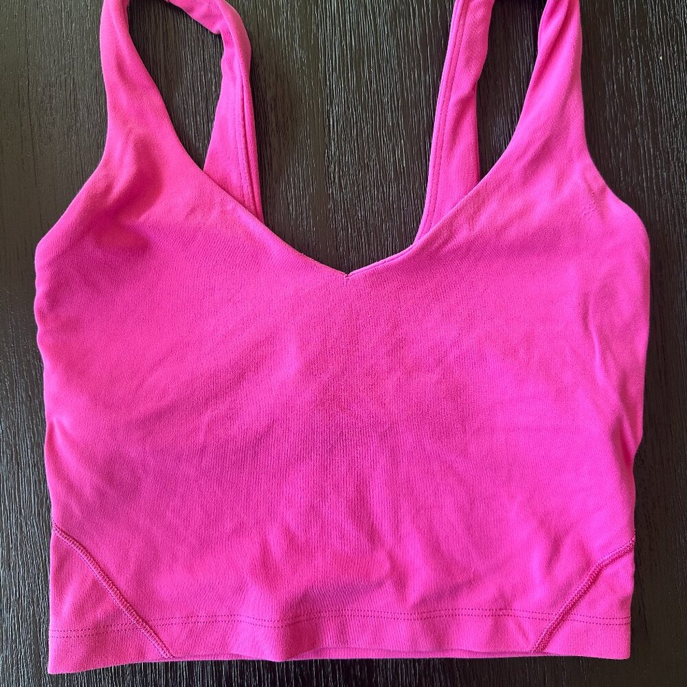 Lululemon Align Pink Tank Top Size 0